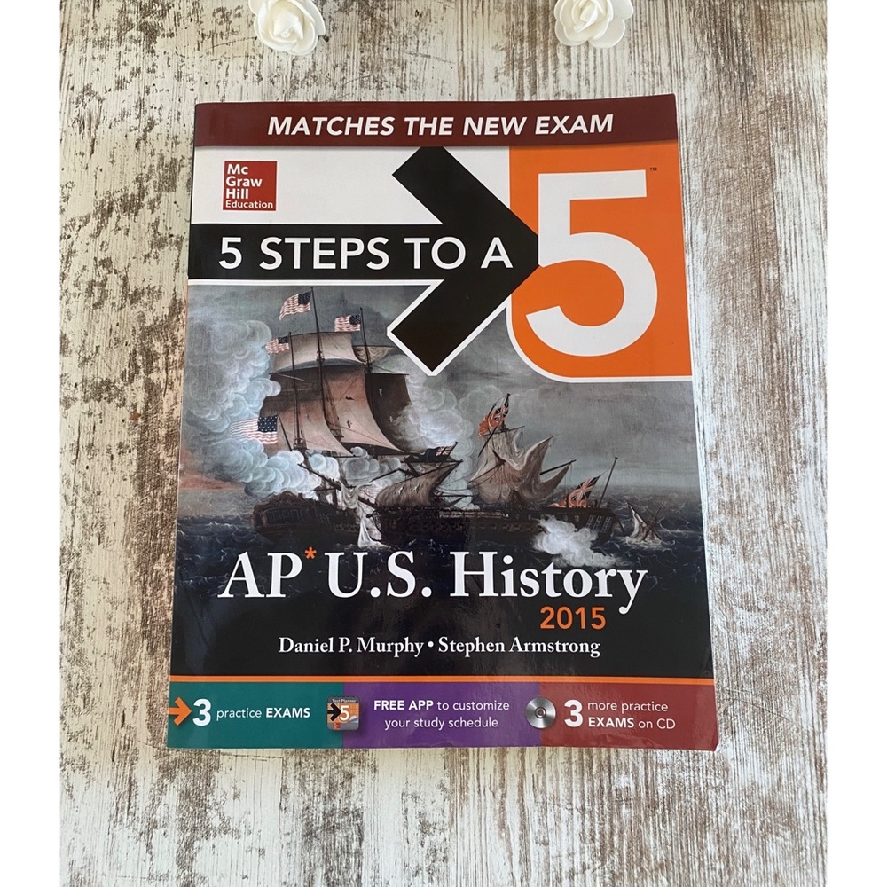 McGraw-Hill Education AP U.S. History 2015 5 steps to a 5 practice book